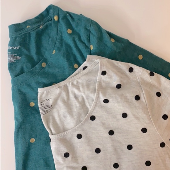 Two Lane Bryant Polka Dot Tops - 18/20 - Picture 1 of 11